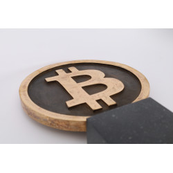 Bronze Bitcoin 'Classic' - Medium  by Bitcoin Design