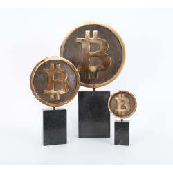 Bronze Bitcoin 'Classic' - Small by Bitcoin Design