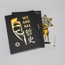 Bitcoin Art Magazine: Gold Foil Cover – Limited Edition of 210