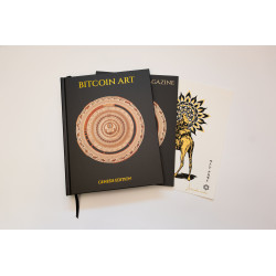 Patron's Edition: Hardcover Book – Limited Edition of 21 - Bitcoin Art Magazine