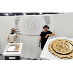 Canvas & Book Set - The Bitcoin Full Node Sculpture
